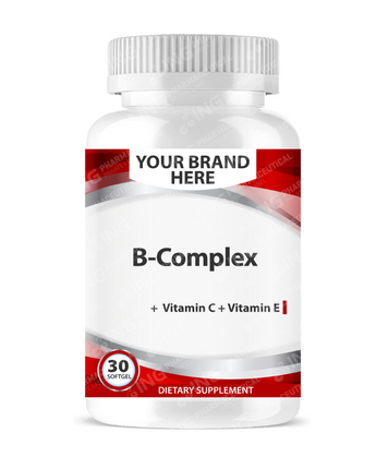 B-Complex + Vitamin C + Vitamin E Softgels White Label | Vitamin B-Complex + Vit C + Vit E Private Label Softgels Manufacturer